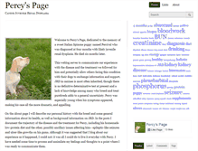 Tablet Screenshot of percyspage.com